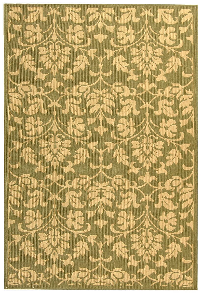 Safavieh Courtyard Cy3031-1E06 Olive / Natural Area Rug