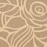 Safavieh Courtyard Cy5141B Coffee / Sand Floral / Country Area Rug