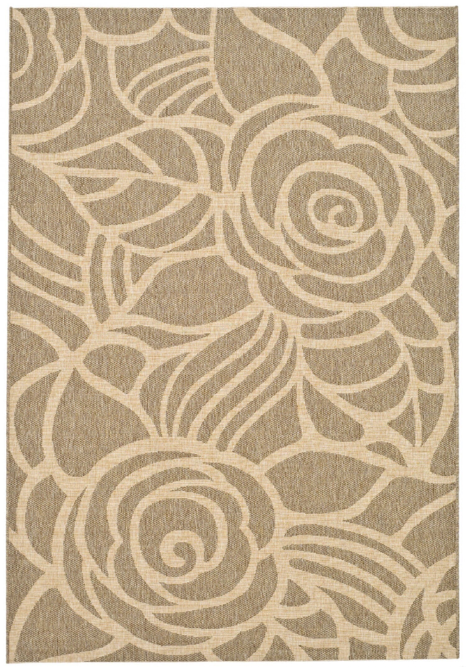 Safavieh Courtyard cy5141b Coffee / Sand Floral / Country Area Rug