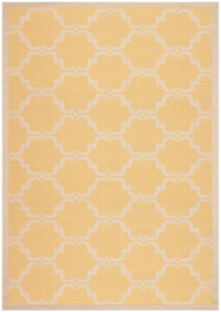 Safavieh Courtyard Cy6009-316 Yellow / Beige Geometric Area Rug