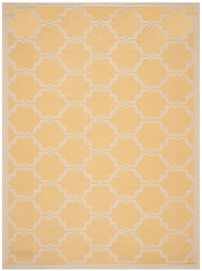 Safavieh Courtyard Cy6009-316 Yellow / Beige Geometric Area Rug