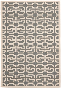 Safavieh Courtyard Cy6015-246 Grey / Beige Geometric Area Rug