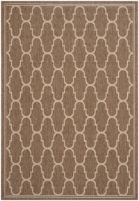 Safavieh Courtyard Cy6016-242 Brown / Beige Geometric Area Rug