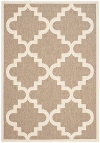 Safavieh Courtyard Cy6017-242 Brown / Beige Geometric Area Rug