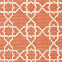 Safavieh Courtyard Cy6032-241 Terracotta / Beige Geometric Area Rug