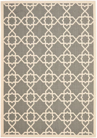 Safavieh Courtyard Cy6032-246 Grey / Beige Geometric Area Rug