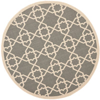 Safavieh Courtyard Cy6032-246 Grey / Beige Geometric Area Rug