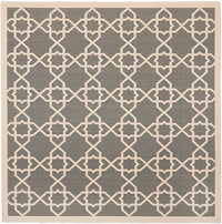 Safavieh Courtyard Cy6032-246 Grey / Beige Geometric Area Rug