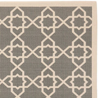 Safavieh Courtyard Cy6032-246 Grey / Beige Geometric Area Rug