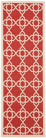 Safavieh Courtyard Cy6032-248 Red / Beige Rugs.