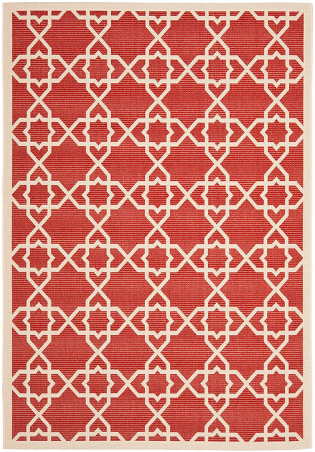 Safavieh Courtyard Cy6032-248 Red / Beige Rugs.