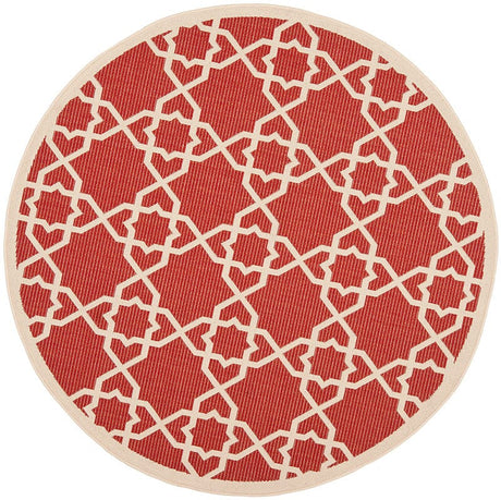 Safavieh Courtyard Cy6032-248 Red / Beige Rugs.