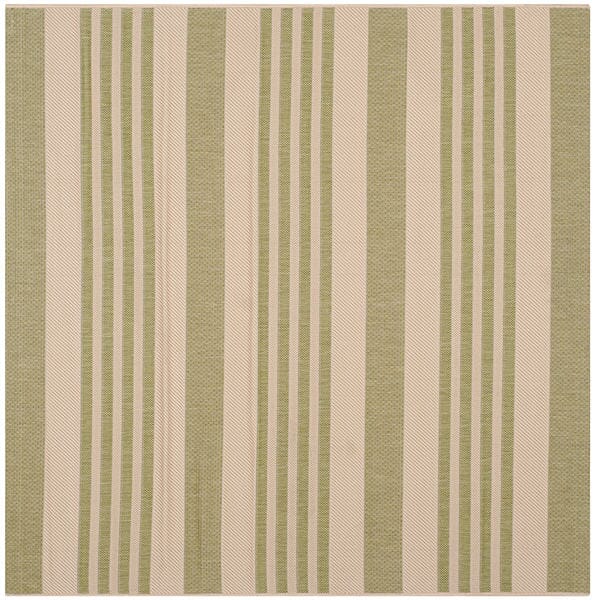 Safavieh Courtyard Cy6062-218 Beige / Sweet Pea Striped Area Rug