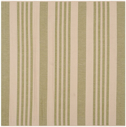 Safavieh Courtyard Cy6062-218 Beige / Sweet Pea Striped Area Rug