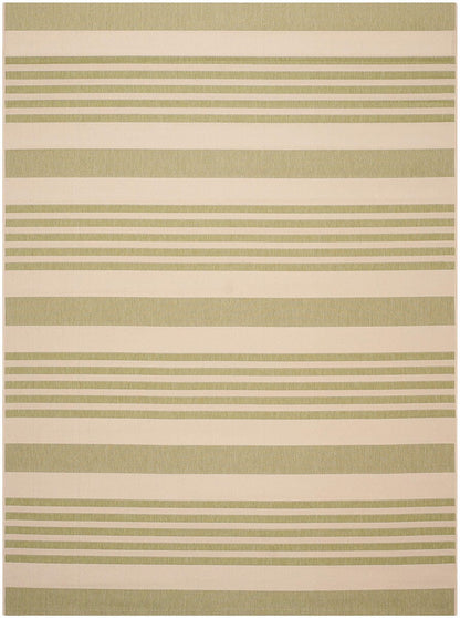 Safavieh Courtyard Cy6062-218 Beige / Sweet Pea Striped Area Rug