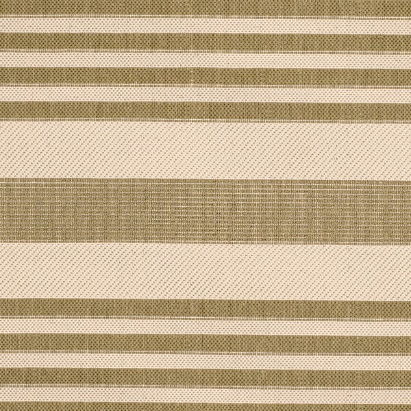 Safavieh Courtyard Cy6062-244 Green / Beige Striped Area Rug