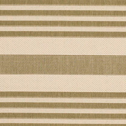 Safavieh Courtyard Cy6062-244 Green / Beige Striped Area Rug