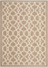 Safavieh Courtyard Cy6071-242 Mocha / Beige Geometric Area Rug