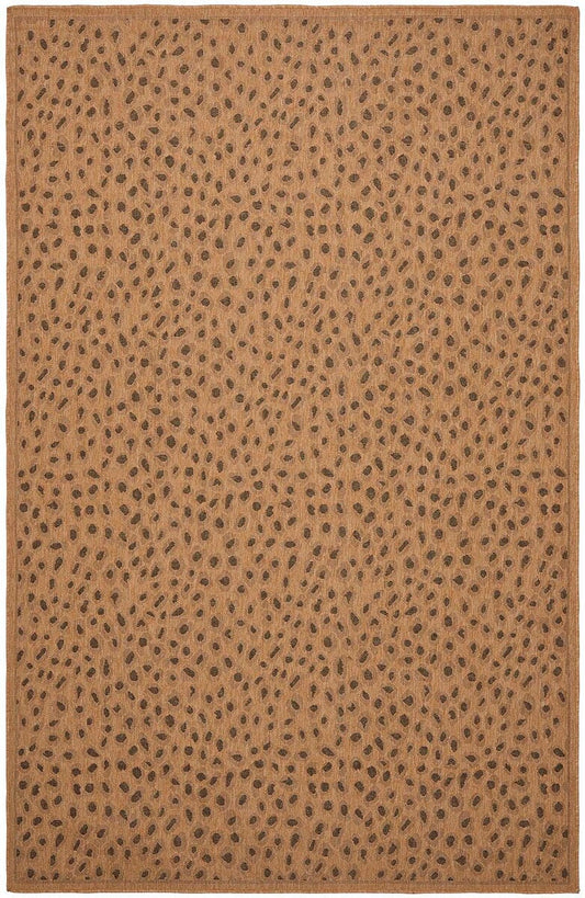 Safavieh Courtyard Cy6104-39 Natural / Gold Animal Prints /Images Area Rug