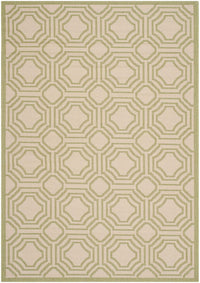 Safavieh Courtyard Cy6112-218 Beige / Sweet Pea Geometric Area Rug