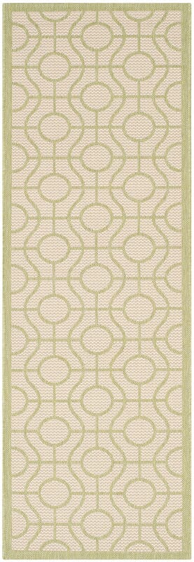 Safavieh Courtyard Cy6115-218 Beige / Sweet Pea Geometric Area Rug