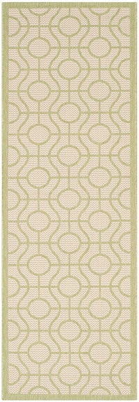 Safavieh Courtyard Cy6115-218 Beige / Sweet Pea Geometric Area Rug