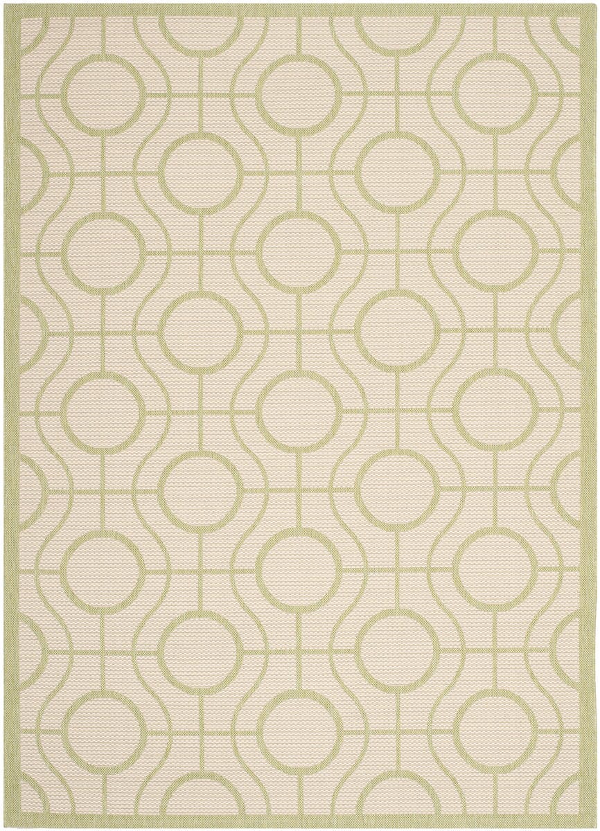 Safavieh Courtyard Cy6115-218 Beige / Sweet Pea Geometric Area Rug