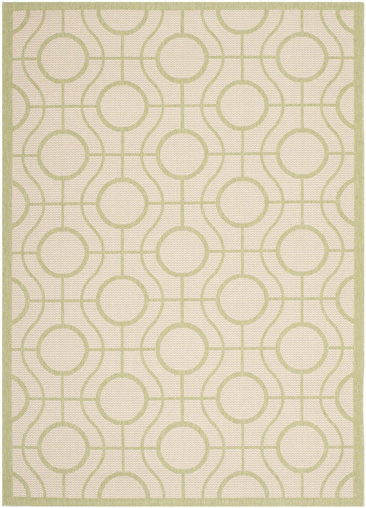 Safavieh Courtyard Cy6115-218 Beige / Sweet Pea Geometric Area Rug