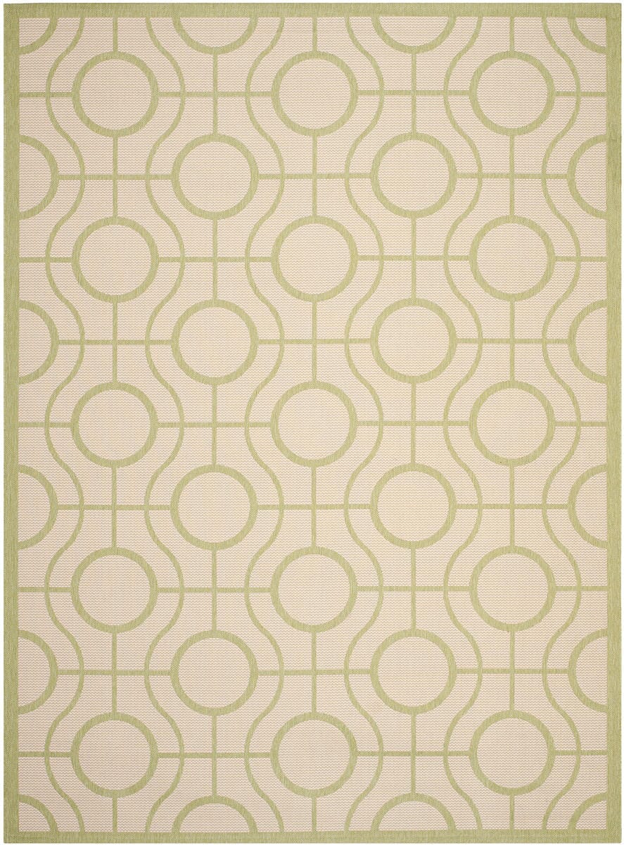 Safavieh Courtyard Cy6115-218 Beige / Sweet Pea Geometric Area Rug