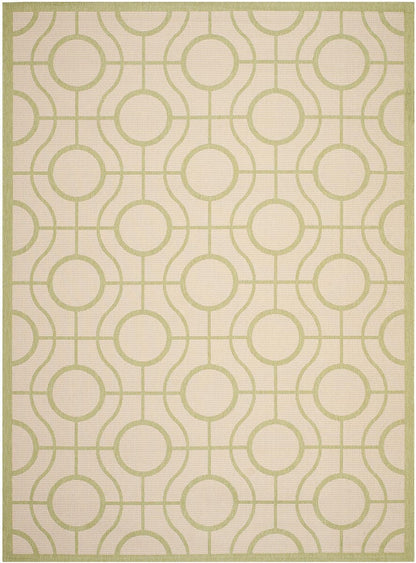 Safavieh Courtyard Cy6115-218 Beige / Sweet Pea Geometric Area Rug