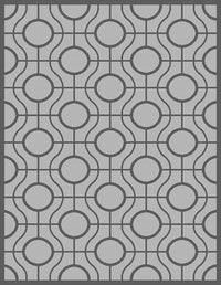 Safavieh Courtyard Cy6115-78 Light Grey / Anthracite Geometric Area Rug