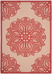 Safavieh Courtyard Cy6139-238 Beige / Red Area Rug