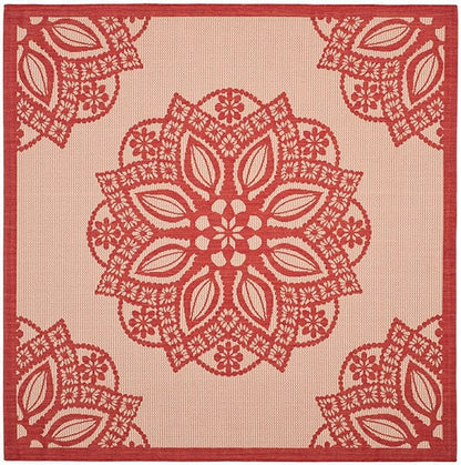 Safavieh Courtyard Cy6139-238 Beige / Red Area Rug