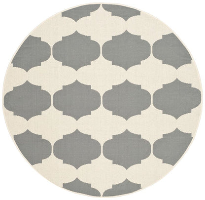 Safavieh Courtyard Cy6162-236 Beige / Anthracite Damask Area Rug