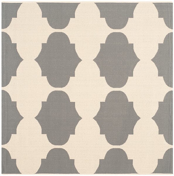 Safavieh Courtyard Cy6162-236 Beige / Anthracite Damask Area Rug