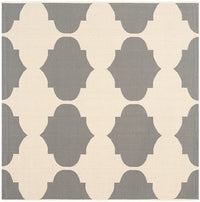 Safavieh Courtyard Cy6162-236 Beige / Anthracite Damask Area Rug