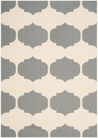 Safavieh Courtyard Cy6162-236 Beige / Anthracite Damask Area Rug