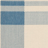 Safavieh Courtyard Cy6201-233 Beige / Blue Striped Area Rug