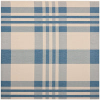 Safavieh Courtyard Cy6201-233 Beige / Blue Striped Area Rug