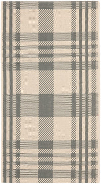 Safavieh Courtyard Cy6201-236 Grey / Bone Striped Area Rug