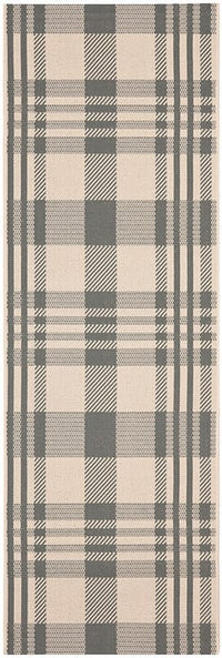 Safavieh Courtyard Cy6201-236 Grey / Bone Striped Area Rug