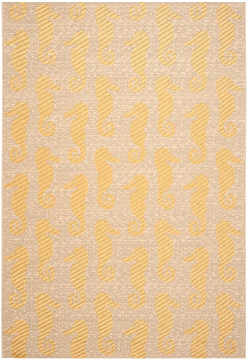 Safavieh Courtyard Cy6214-306 Beige / Yellow Area Rug