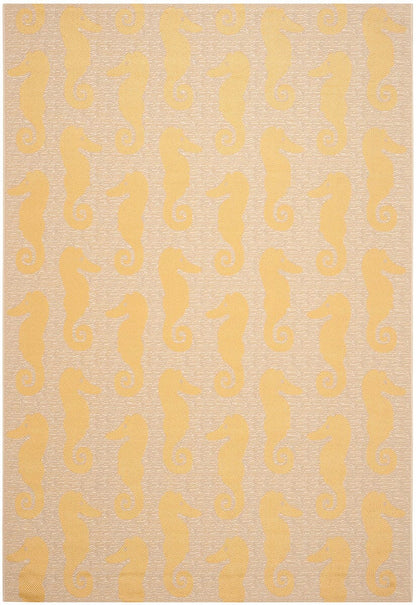 Safavieh Courtyard Cy6214-306 Beige / Yellow Area Rug