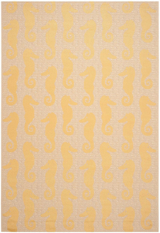 Safavieh Courtyard Cy6214-306 Beige / Yellow Area Rug