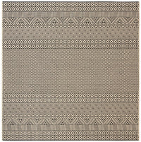 Safavieh Courtyard Cy6235-25612 Beige / Black Moroccan Area Rug