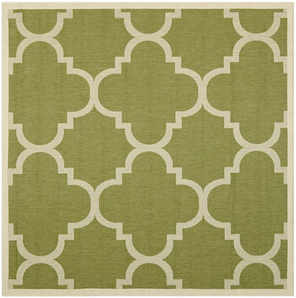 Safavieh Courtyard Cy6243-244 Green / Beige Geometric Area Rug