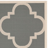 Safavieh Courtyard Cy6243-246 Grey / Beige Geometric Area Rug