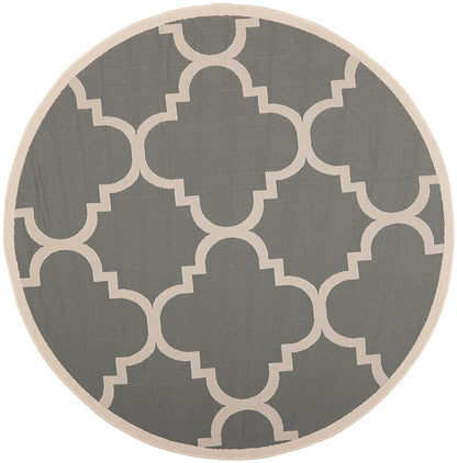 Safavieh Courtyard Cy6243-246 Grey / Beige Geometric Area Rug