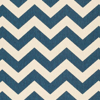 Safavieh Courtyard Cy6244-268 Navy / Beige Chevron Area Rug