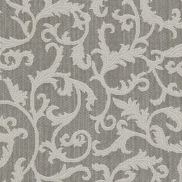 Safavieh Courtyard Cy6533-87 Anthracite / Light Grey Floral / Country Area Rug